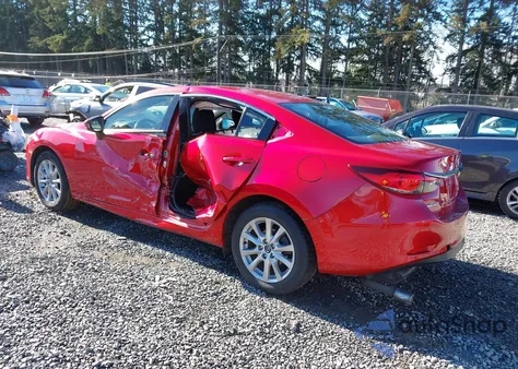 2016 Mazda Mazda6 I Sport z USA, uszkodzony, nr VIN JM1GJ1U5XG1407738